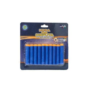 Imagem de Refil De Dardos Hora Da Disputa 20 Dardos 13Mm - Unik Toys