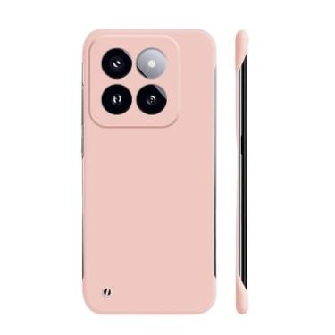Imagem de Capa ultrafina sem moldura para PC para Xiaomi MI 14 12 13 11T 10T 9T Pro 12 11 Lite 5G NE 13 12S Capa de telefone rígida fosca ultra colorida, rosa, para Mi 14 Pro