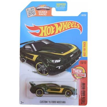 Imagem de Hot Wheels Custom '15 Ford Mustang, Then and Now 10/10 [Green] 110/250