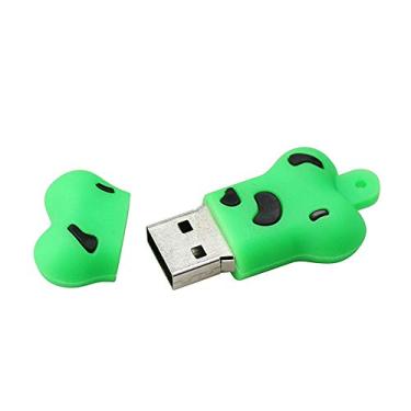 Imagem de 4GB Bone Model USB Flash Drive USB 3.0 Dispositivo de armazenamento USB Flash Disk USB Drive USB 3.0 Memory Stick USB Stick U Disk Pen Drive USB Flash Memory USB Disk Armazenamento de dados - Verde
