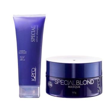 Imagem de Kit K-Pro Profissional Special Blond - Shampoo 240ml + Máscara 165g