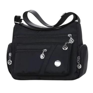 Imagem de Bolsa Feminina Para Viagem Passeio Atemporal Resistente - Alwy, Preto