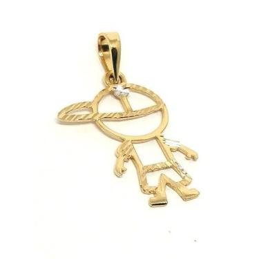 Imagem de Pingente de ouro 18k Filho Estampado - Elegancy Joias