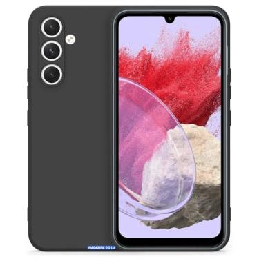 Imagem de Capa Capinha Case Compatível Samsung Galaxy M34 5G Silicone Aveludada Com Proteção De Câmera Anti Impacto