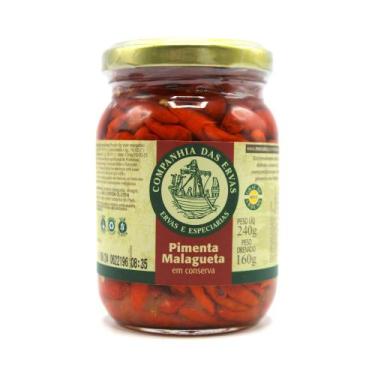 Imagem de Pimenta Malagueta em Conserva Companhia das Ervas 240g