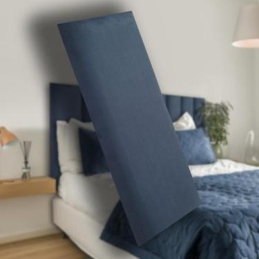 Imagem de Cabeceira Estofada Suede Para Cama Box - Módulo 20cm x 60cm - GH Papel