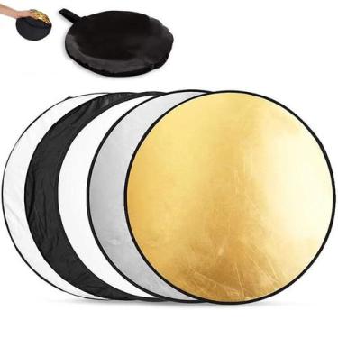 Imagem de Refletor defletor 106CM Placa de luz preenchimento kit 5em1 - Save Sho