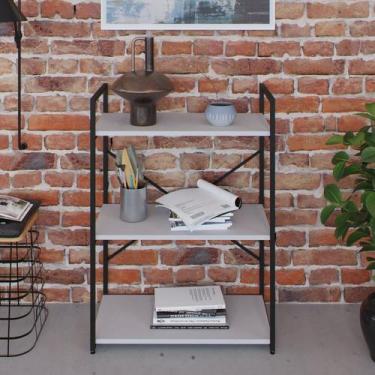 Imagem de Estante com 3 Prateleiras 84x60x33cm Yon - Metalig
