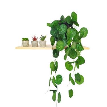 Imagem de Arranjo de Trepadeira artificial em Vaso de Plástico Melamina Preto - 