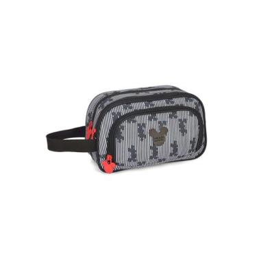 Imagem de Necessaire Viagem Disney Mickey Mouse 90 Anos Preto, Preto