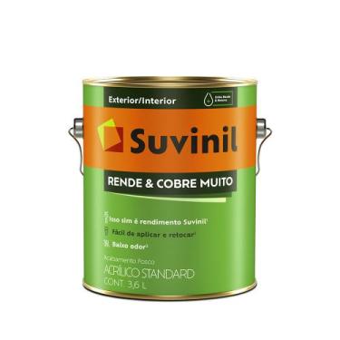 Imagem de Tinta Acrílica Fosco Completo 3,6L Areia - Suvinil - 50308251 - Unitár