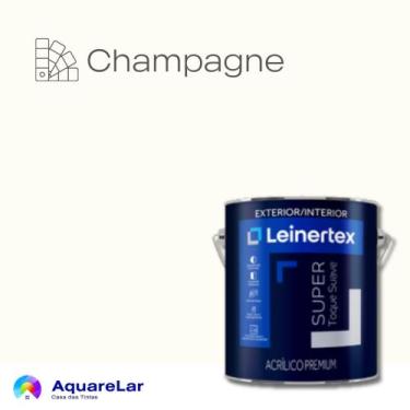Imagem de Super acrílica leinertex toque suave acetinado 3,6l, CHAMPAGNE, 3,5L