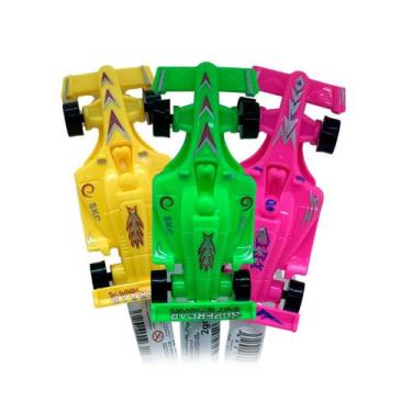 Imagem de Carrinho Fórmula1 pop c/ Balinhas Tutti Frutti - 30 Unidd - Royal Toys