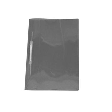 Imagem de Kit 10 Pastas Com Grampo Acp Ref. 1039 Cor Fumê Plástica