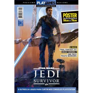 Imagem de Pôster Gigante - PLAYGames - Edição 4 - Star Wars Jedi Survivor - Edit