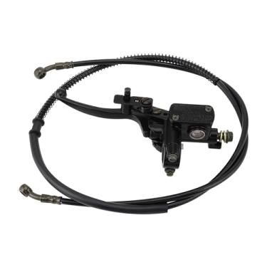 Imagem de GOOFIT Alavanca de freio de cilindro mestre de freio hidráulico com cabo para 50cc 70cc 90cc 110cc 125cc 150cc quadriciclo chinês