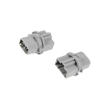 Imagem de INFINAUTO 2 peças de luz traseira traseira de freio soquete luzes de seta suporte de plugue de chicote de fios 33515S50003 para Honda Accord Civic para Honda Fit 09-13 para Acura CL RL TSX Socket