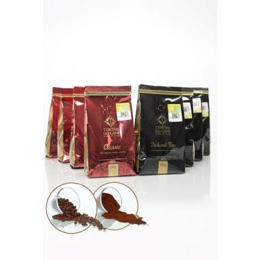 Imagem de kit com 8 unidades, 4 de cada  Café Especial, Classic e Natural Top 25