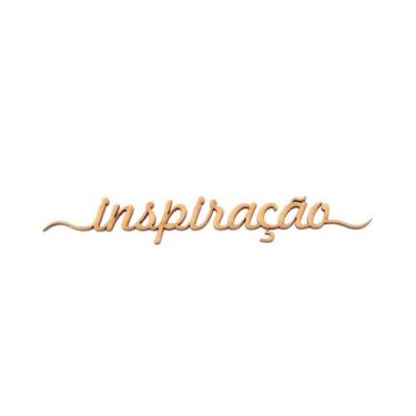 Imagem de Aplique Lettering Inspiração C/ 4 Peças MDF Cru Artesanato - Metallica