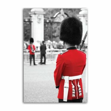 Imagem de Placa Decorativa Londres MDF Guarda 20x30cm - Quartinhos