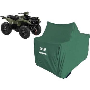 Imagem de Capa Tecido Helanca Para Quadriciclo Yamaha Kodiak 700 Eps - Mz, Verde