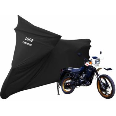 Imagem de Capa Protetora De Cobrir Moto Agrale Dakar Anti-risco - Mz, Preta