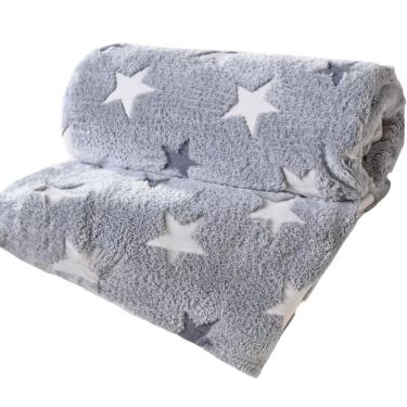 Imagem de Manta Candy Colors Solteiro Microfibra Flannel Extra Macia