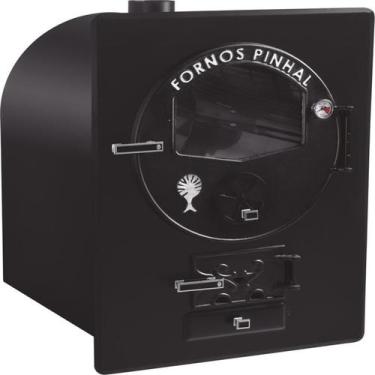 Imagem de Forno embutir prime preto médio - Fornos Pinhal