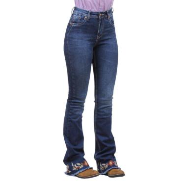 Imagem de Calça Jeans Feminina Boot Cut Bordada Miss Me 36309