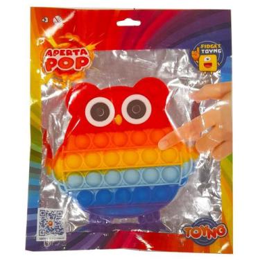 Imagem de Brinquedo Anti-Stress Aperta Pop it Fidget - CORUJA - toyng