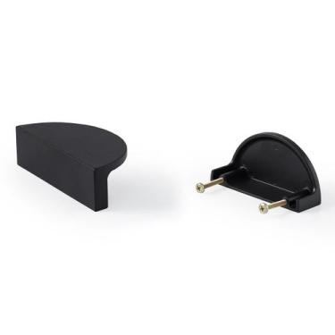 Imagem de Kit 4 Puxador Armario Puxador Concha Gaveta Puxadores - Telis Ferragen