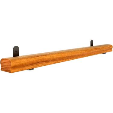 Imagem de Balaústres de escada de metal interno, eixos de escada lateral poste de corrimão de ângulo ajustável/coluna preta para degraus de varanda de convés, madeira/barra de apoio/semicírculo de apo