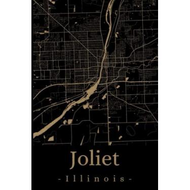 Imagem de Joliet Illinois: Your city, your region, your home! | Composition Notebook 6x9 plaid 120 pages