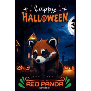 Imagem de Happy Halloween Red Panda Notebook