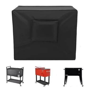 Imagem de Capa para Refrigerador de Pátio, Capa Protetora para Carrinho de Bebidas Em Tecido Oxford