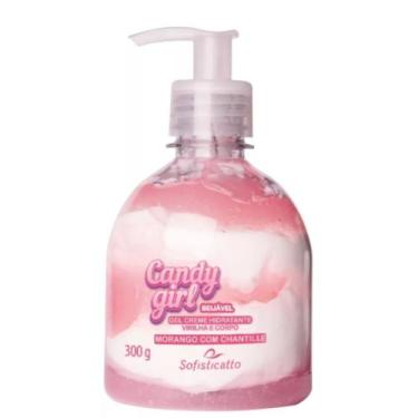Imagem de Gel CANDY GIRL creme biejável Morango Pélvico Virilha 300g - Sofistica
