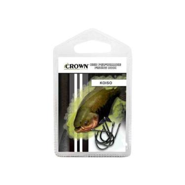 Imagem de Anzol Crown Koiso Black 16 C/10