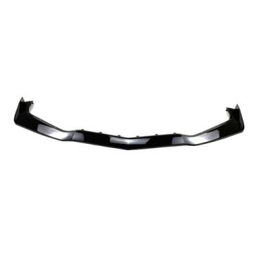 Imagem de 3PCS Car Front Bumper Lip Compatível com Corvette C7 2014-2019 Modificar Bumper ZR1 Estilo Spoiler Splitter Body Kit Preto Brilhante(Glossy Black)