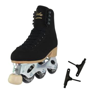 Imagem de Patins em linha Jackson Ultima/Black Vista/Tamanho feminino 7 / APENAS DE LANÇAMENTO 2021