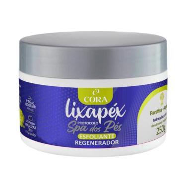 Imagem de Creme Esfoliante Lixapéx Hidratante Parafina e Argan Spa dos Pés 250g 