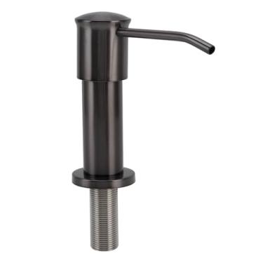 Imagem de Dispensador de Espuma para Pia da Cozinha, 304 Bomba de Dispensador de Espuma de Bancada de Bancada de Aço Inoxidável Com Kit de Tubo de Extensão para Banheiro da Cozinha Banheiro