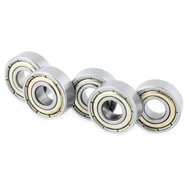 Imagem de 10 Peças de Rolamentos de Esferas 696ZZ, Rolamento de Esferas de Aço Inoxidável para Máquinas-ferramenta, Equipamentos Eletrônicos, Indústria de Bombas, Micro Rolamento de