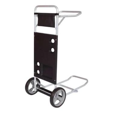 Imagem de Carrinho De Praia Com Avanço P/Caixa Térmica Cor Preto