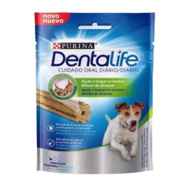 Imagem de Petiscos DentaLife Cuidado Oral Diário para Cães de raças pequenas - Nestlé Purina (42 g)