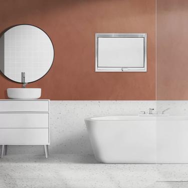 Imagem de Janela Alumínio Maxim Ar 60x80cm Natural Brilhante Lux Esquadrias Natural