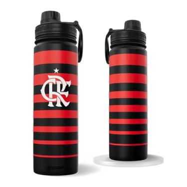 Imagem de gocase, Garrafa Térmica Fresh 650ml Preta Flamengo - Gocase 0015