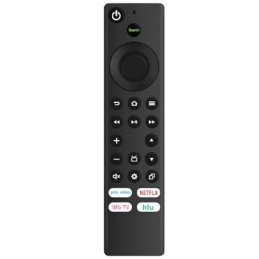 Imagem de Controle remoto de substituição CT-RC1US-21 NS-RCFNA-21 compatível com Toshiba Insignia Smart TV TF32A701U21 TF43A810U21 TF55A810U21 TF32A710U21 NS-32F201NA23 NS-32F202NA22 3 NS-3 9DF310NA21 NS