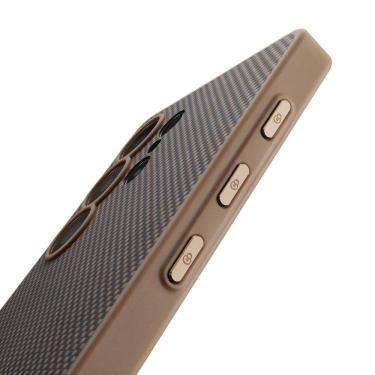 Imagem de Capa de telefone Pitaka para Samsung Galaxy S25 Ultra 6.8" preta/dourada