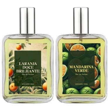 Imagem de Perfume Masc. Laranja Doce Brilhante E Mandarina Verde 100Ml - Essênci