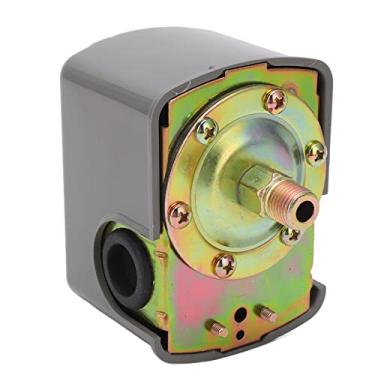 Imagem de Chave de Controle da Bomba de água Interruptor de Pressão de água Automática Interruptor de Pressão 110V 230V METAL ABS Ideal para a Bomba de Iniciação de Auto -Iniciação